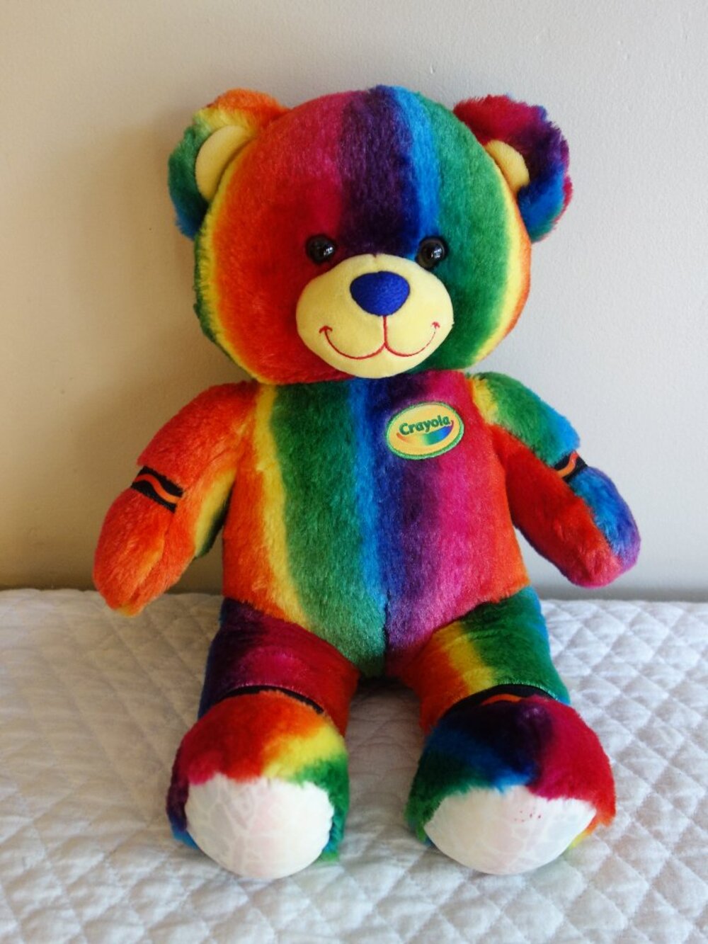Crayola Build A Bear Stuffed Animal Plush